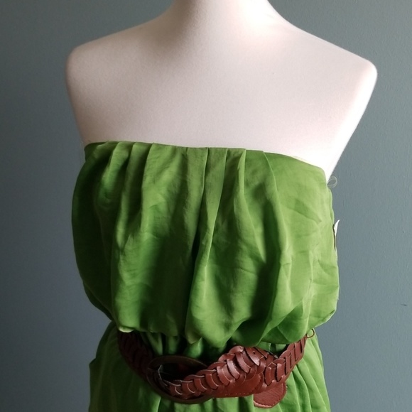 Dillards NWT Jodi Christopher Strapless dress LG - Picture 2 of 4